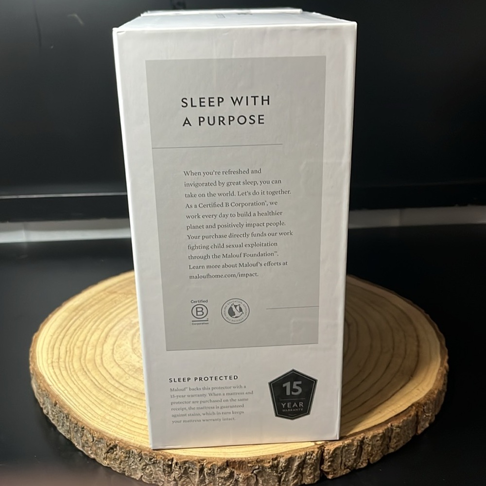 King size mattress protector NEW Prime Malouf rest easy breathable & waterproof - Picture 4 of 4